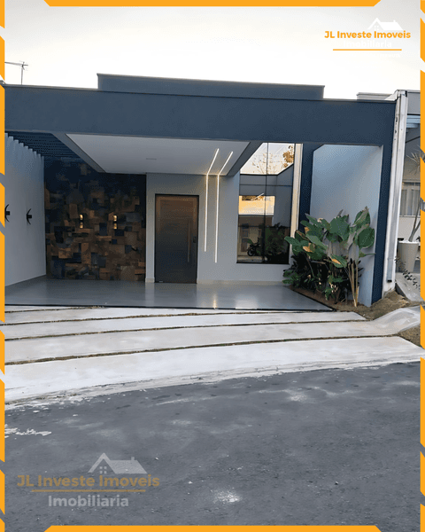 Casa à venda em Indaiatuba, Jardim Park Real, com 3 quartos, com 105 m²
